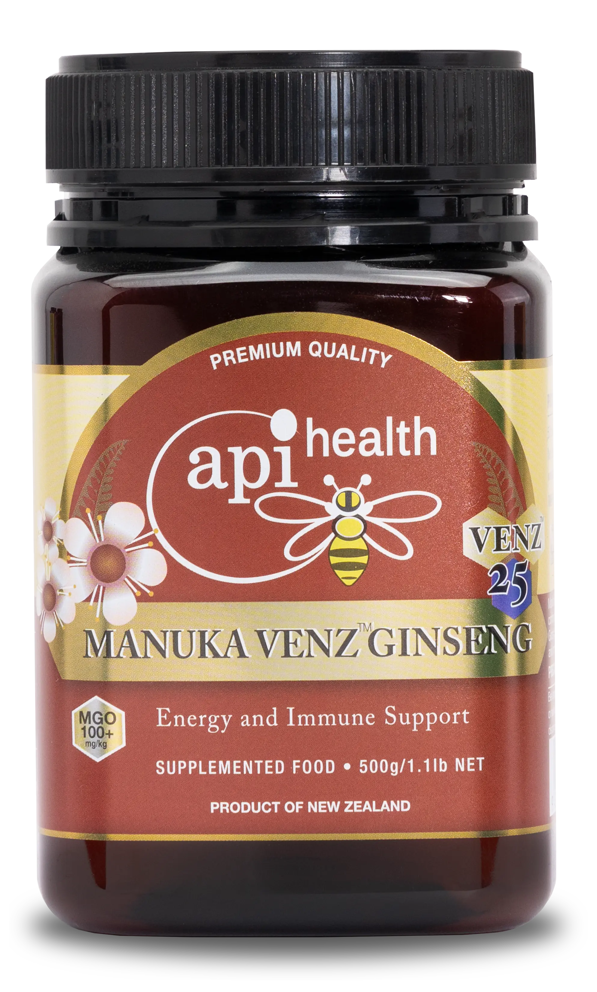 The Power of Manuka Venz™ Ginseng: Shields the body from stress