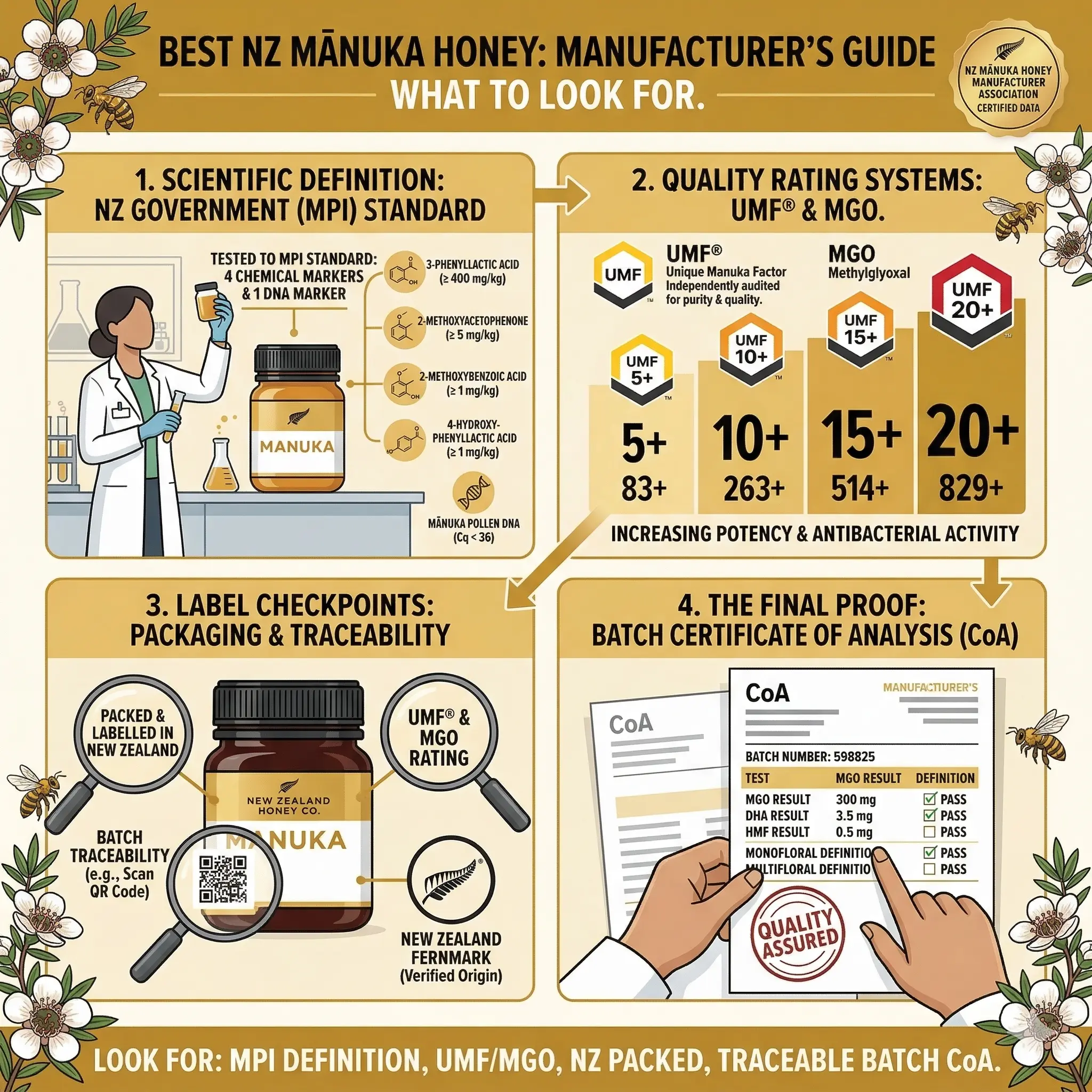 Best NZ Manuka Honey: What to Look For (From a Manufacturer)